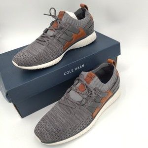 Cole Haan Grand Motion Woven Stitchlite Gray Sneaker C27734 Men’s Size 9